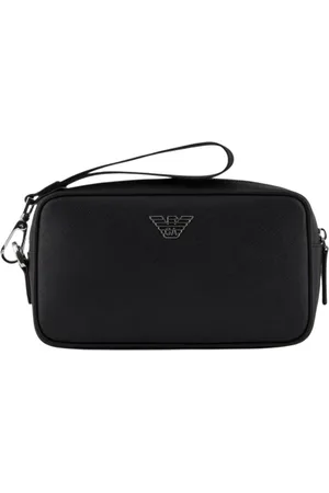 Emporio Armani Borse a mano uomo - beauty case - nero
