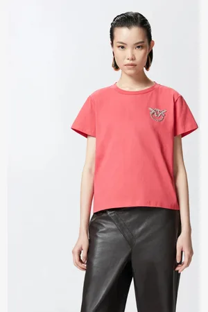Pinko NAMBRONE T-SHIRT JERSEY LOGO 25