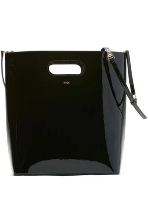 Nº21 Borse a spalla donna n21 - shopper big ecovernice - nero