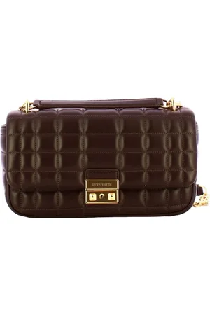 Michael Kors Borse a spalla donna - lg conv chain shldr - marrone