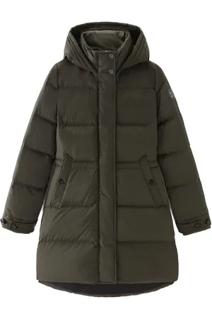 Woolrich Giubbini donna - alsea puffy parka - verde