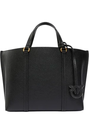 Pinko Borse a mano donna - carrie shopper classic pelle - nero