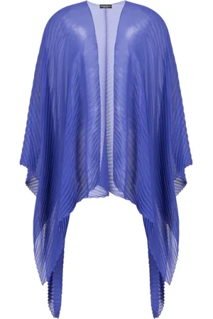 Emporio Armani Poncho e mantelle donna - poncho - viola