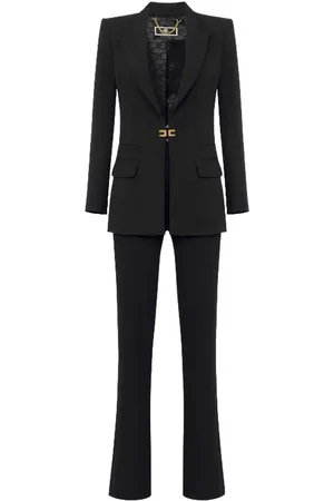 Elisabetta Franchi Tailleur pantalone donna - giacca + pantalone - nero