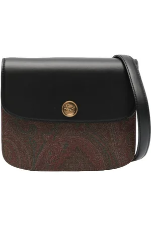 Etro Borse a mano donna - crossbody essential s arnica and leather - nero