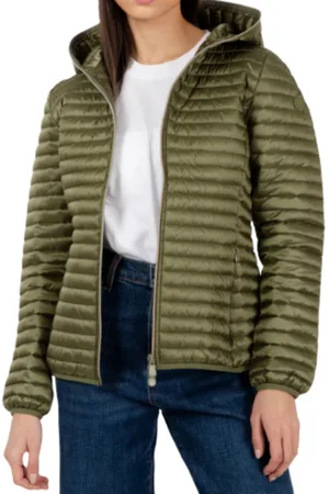 save the duck Giubbino con cappuccio Donna Alexa Cactus