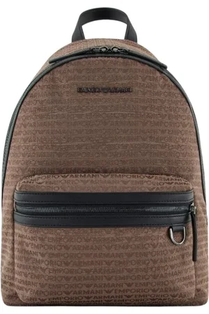 Emporio Armani Zaino monospalla uomo - zaino - marrone
