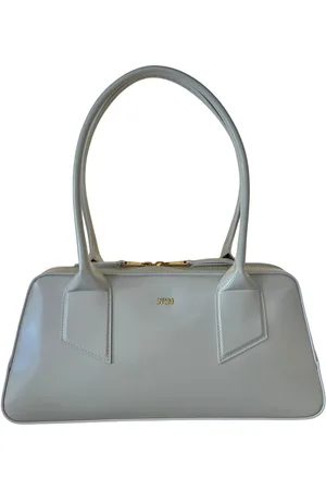 Nº21 Borse a spalla donna n21 - bauletto midi abrasivato - bianco