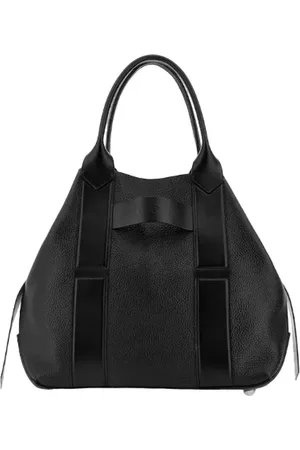 Hogan Borse a mano donna - borsa shopping script media - nero