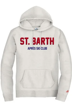 MC2 SAINT BARTH Maglioni uomo - tribeca sb apres ski 10 patch emb - bianco