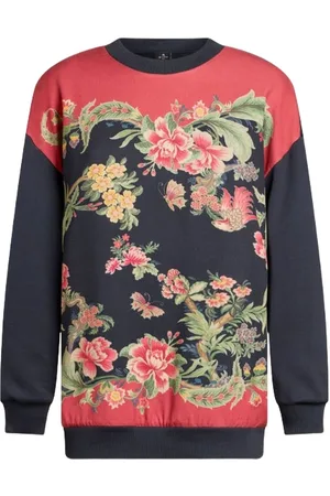 Etro Felpe senza cappuccio donna - mw cut & sew sweatshirts woman - blu
