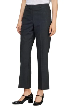 SEMICOUTURE Pantaloni donna - nicoletta - grigio