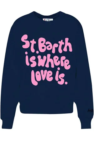MC2 SAINT BARTH Maglioni donna - starduast w sb love is 61 - blu
