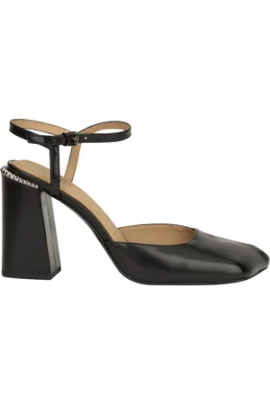 Ash Scarpe con tacco donna - soft polish calf - nero