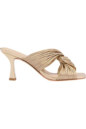 Michael Kors Scarpe con tacco donna - alessia mule sandal - oro