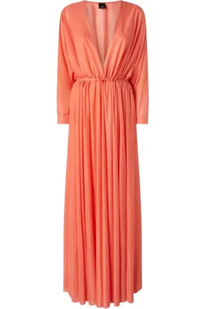 Pinko Vestiti casual donna - crociere abito jersey - corallo