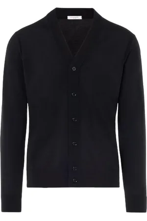 Paolo Pecora Cardigan uomo - maglia cardigan - nero