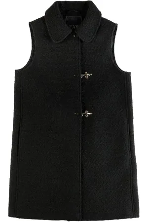 FAY Gilet donna - gilet in lana - nero