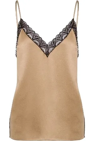Alberta Ferretti Canotte e top donna - top - oro