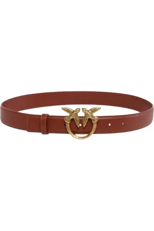 Pinko Cinture donna - love berry h3 belt vitello - marrone