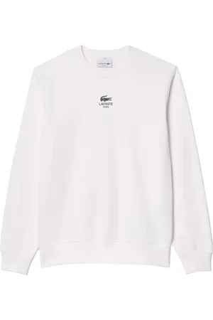 Lacoste Felpe senza cappuccio uomo - sweatshirt - bianco