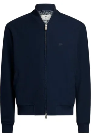 Etro Piumini uomo - bomber - blu