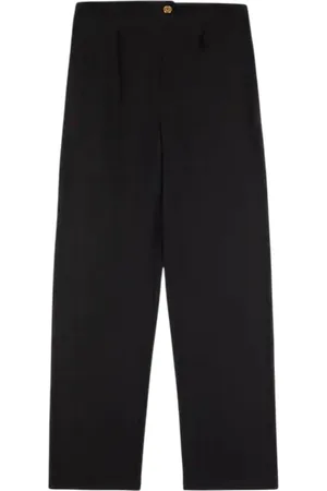 FAY Pantaloni donna - pantaloni regular in jersey stretch - nero