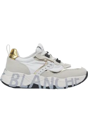 Voile blanche Sneaker donna - club105 suede/nylon - bianco