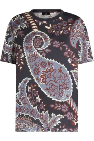 Etro T-shirt donna - mw cut & sew t-shirt woman - blu