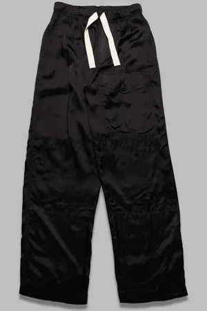 DRIES VAN NOTEN Viscose drawstring pants