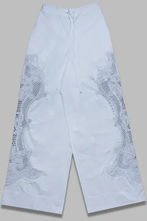 Essentiel Antwerp Hace lace panelled pants