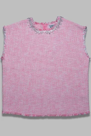 Essentiel Antwerp Honduras rhinestone trim top