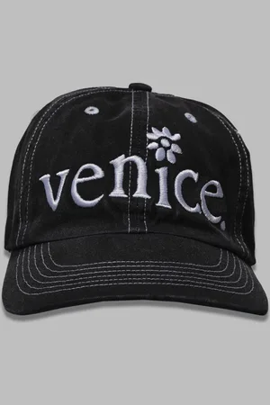 ERL Venice embroidered cap woven