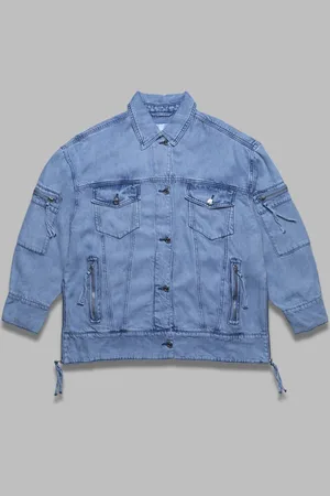 Gestuz Gz felina jacket - light blue washed