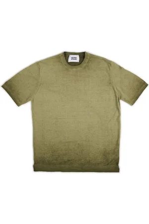 ALPHA STUDIO T-shirt M/m Reverse Cold AU-5030CS 1025 VERDE