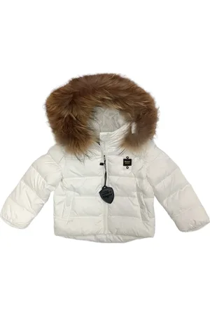 Blauer Giubbotto Bianco 100 C/pelliccia 23WBBXC02296