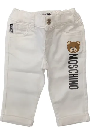 Moschino Pantalone Bianco 10101 Lungo MRP02M LRC01