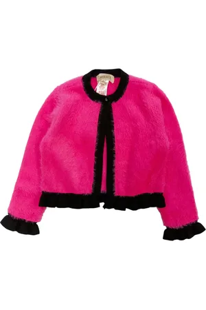 Twin-Set Cardigan Fuxia/nero 232GJ3650