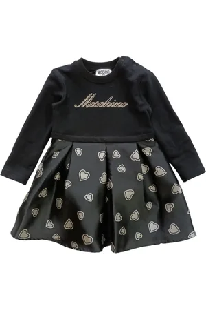 Moschino Abito Nero 82628 Cuori MDV0AU N0Z82