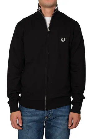 Fred Perry Cardigan Full Zip K4534 102 NERO