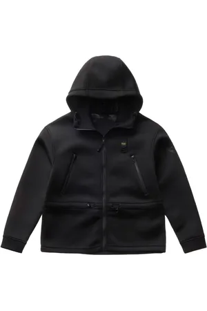 Blauer 004745 Felpa Capp. 999 Nero 22WBLDF02358