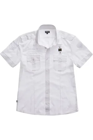 Blauer Camicia 004992 Colore 100 Bianco BLUS02250