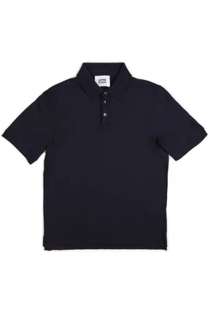 ALPHA STUDIO Polo M/m Tessuto Ice Cotton AU-5335B 1217 BLU