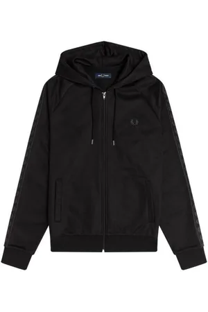 Fred Perry Track Jacket Con Fettuccia Tono Su Tono J2541 102