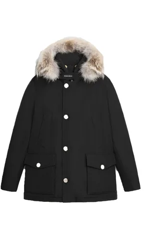 Woolrich Ut0001 Arctic Detachable Anorak Blk WOOU0484MR