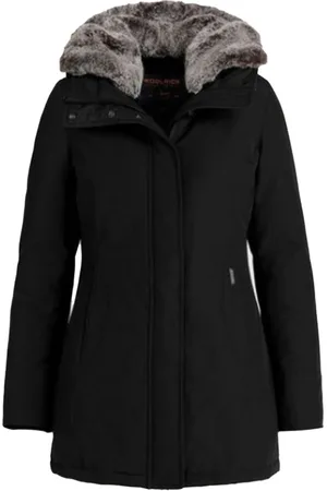 Woolrich Boulder Parka Ff Blk Nero WWCPS2647
