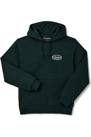 Filson Prospector Embroidered Hoodie 320 Fir Oval FMFEL0005 K0049