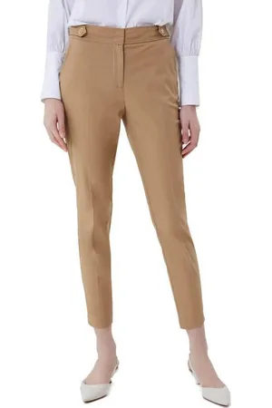 Liu Jo Pantalone Sigaretta Cotone Tasche Fibbie Oro CA1005T2398-X0341