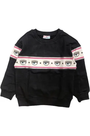 Chiara Ferragni Felpa Nera Maxilogomania 0050 510608 0250