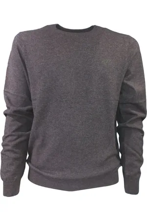 sun68 Maglia Round Solid Grigio Scuro K43101